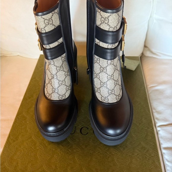 Gucci ankle leather boots size Eu37 - Picture 6 of 8